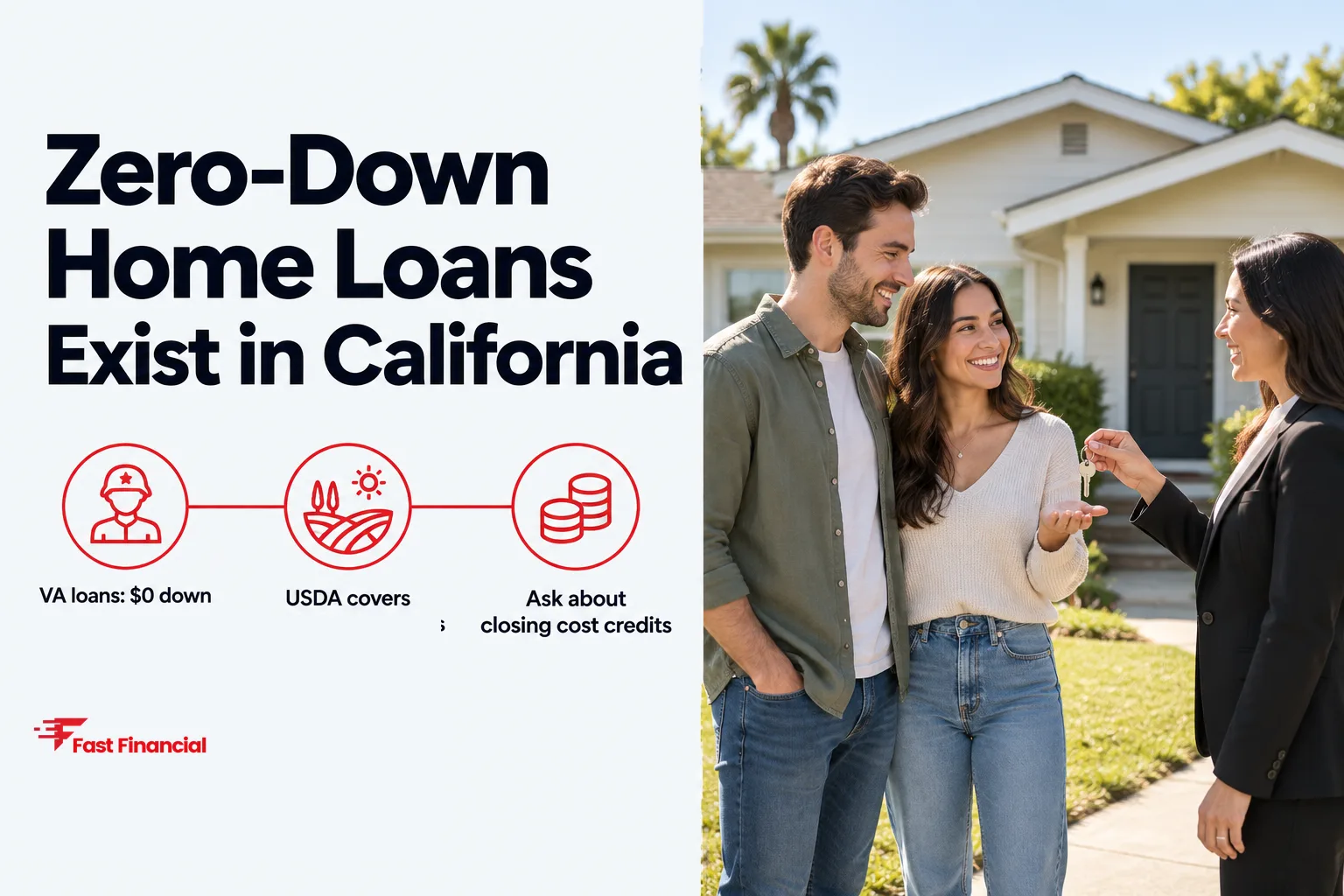Buying a Home with No Money Down: Is It Possible in California? — cover