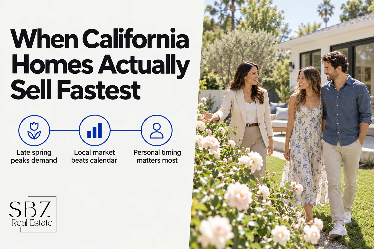 Best Time to Sell a House in California: What the Calendar Actually Tells You — cover