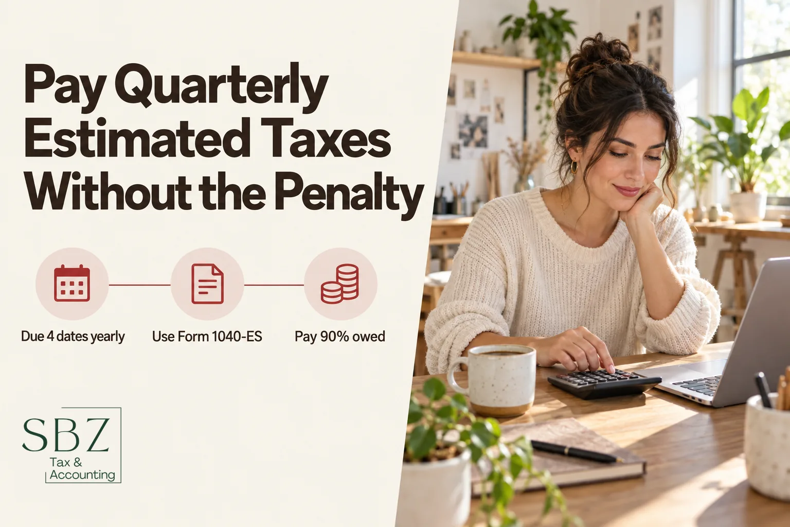 Quarterly Estimated Taxes for the Self-Employed: What to Pay and When — cover