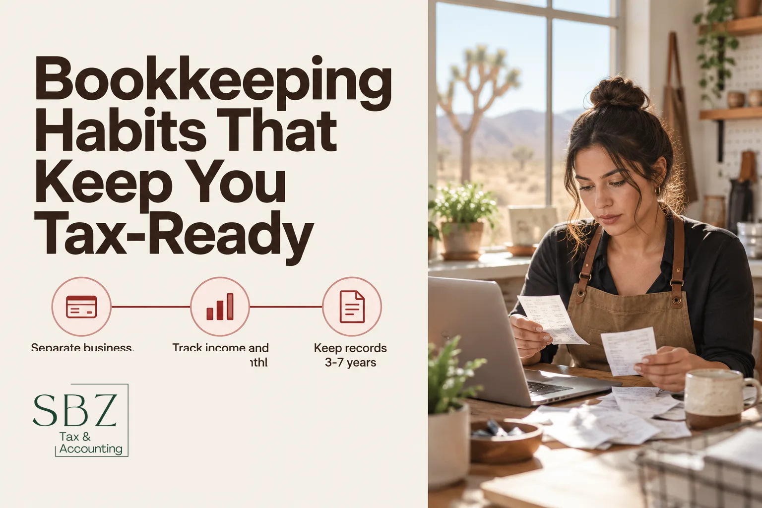 Bookkeeping Basics for Antelope Valley Small Businesses — cover