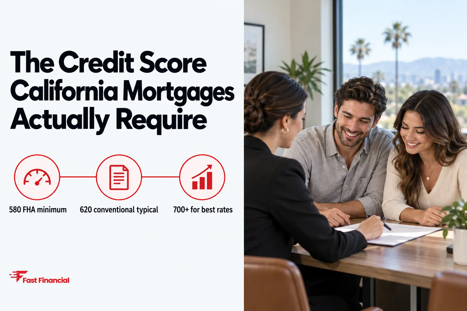 What Credit Score Do You Need for a Mortgage in California? — cover
