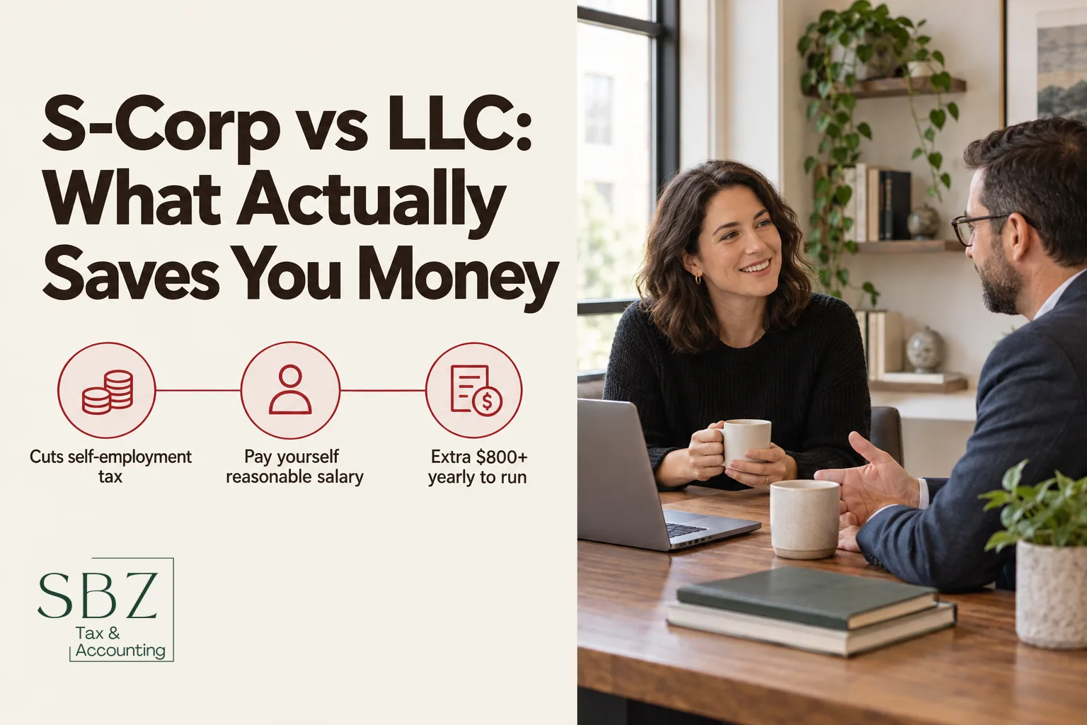 S-Corp vs LLC: The Real Tax Differences for Small Business Owners — cover