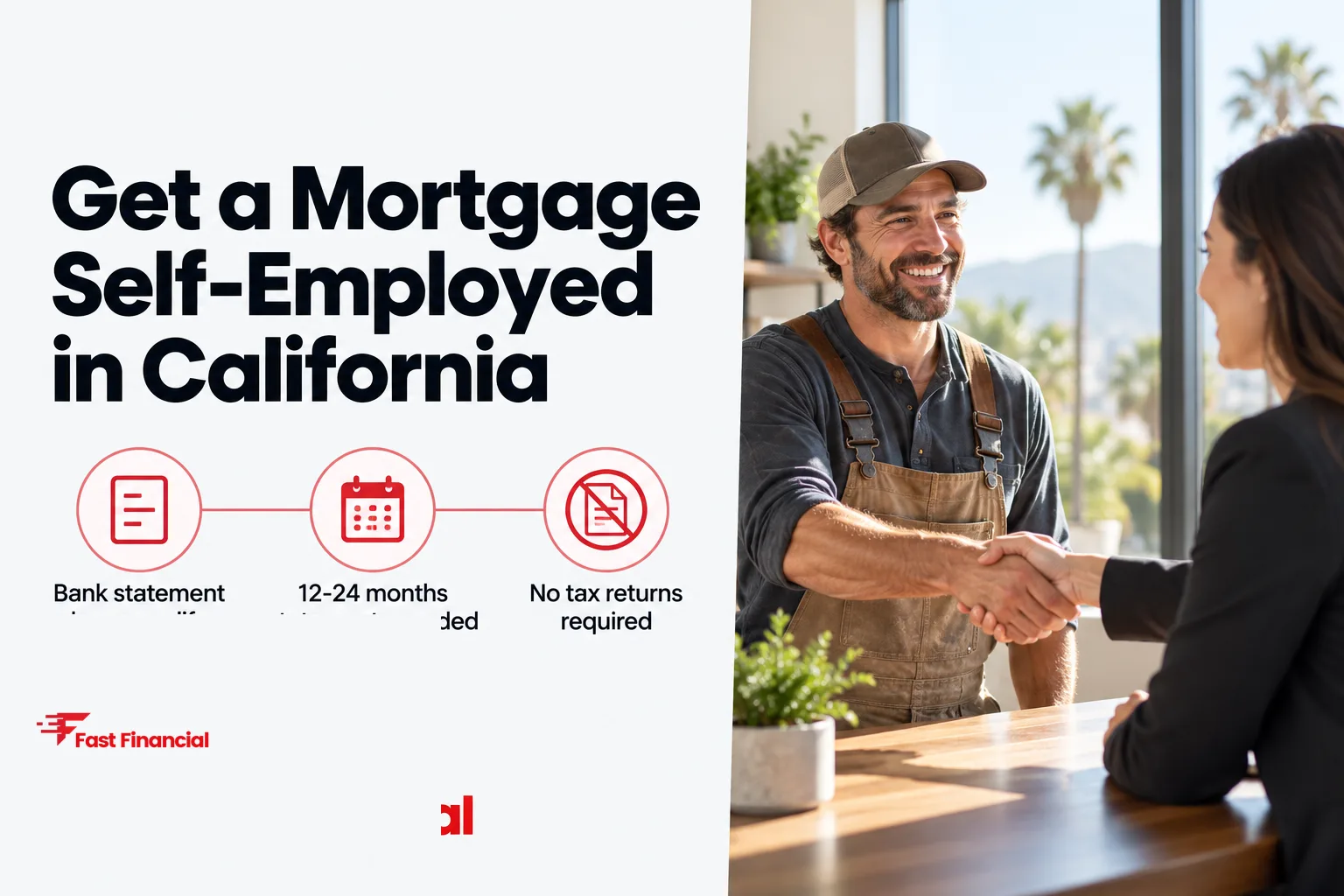 How to Get a Mortgage When You're Self-Employed in California — cover