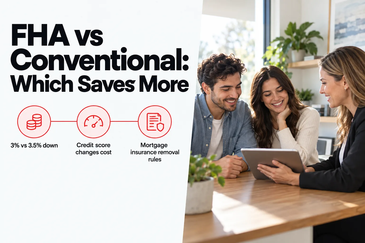 Conventional vs. FHA Loan: Which One Actually Saves You Money? — cover