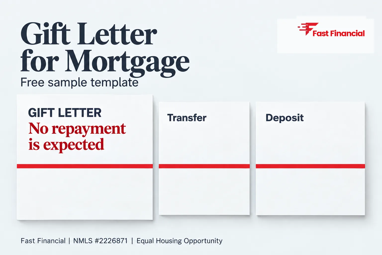 Gift Letter for Mortgage: Free Sample Template and What Lenders Require — cover