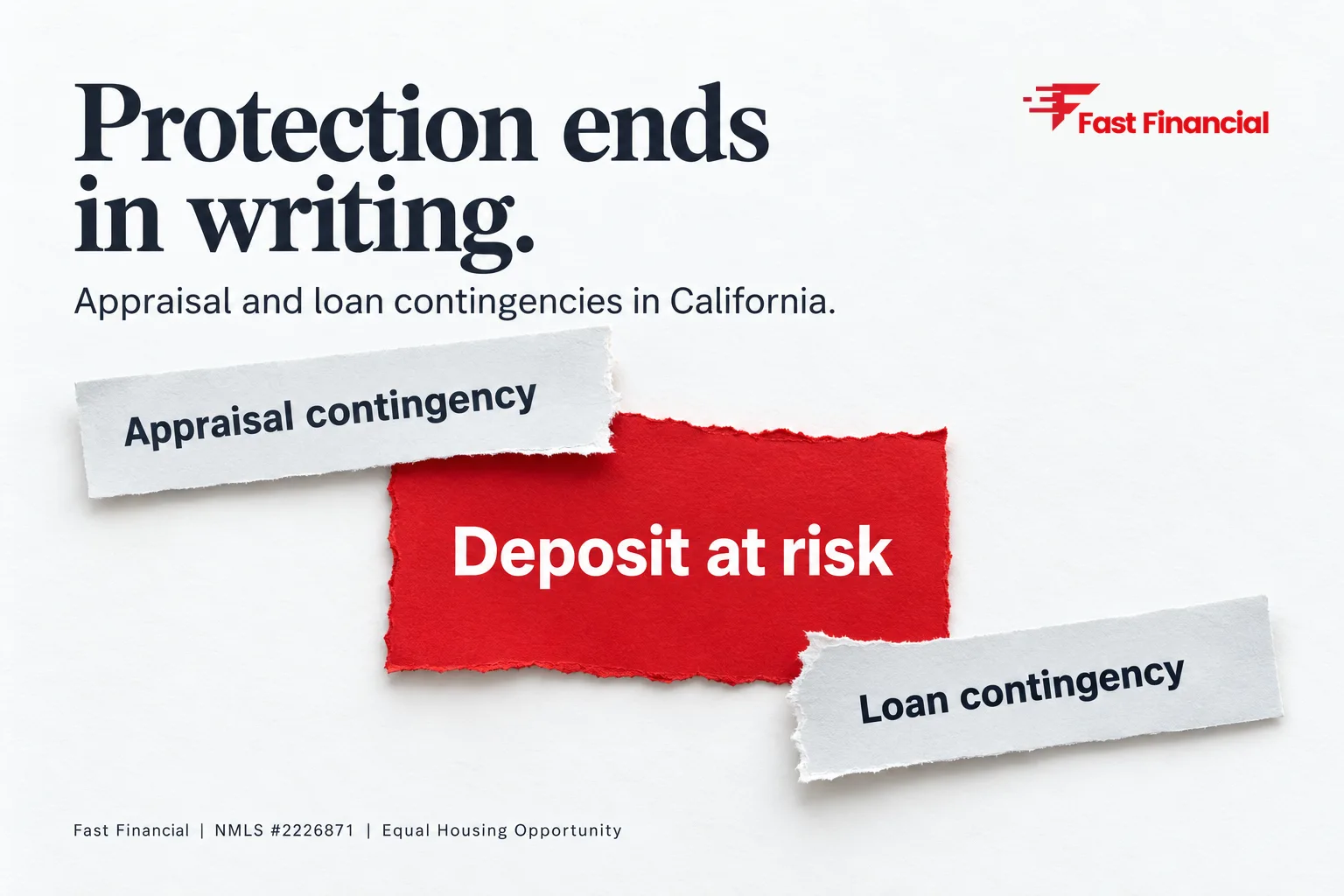 Appraisal and Loan Contingencies When Buying a Home in California — cover