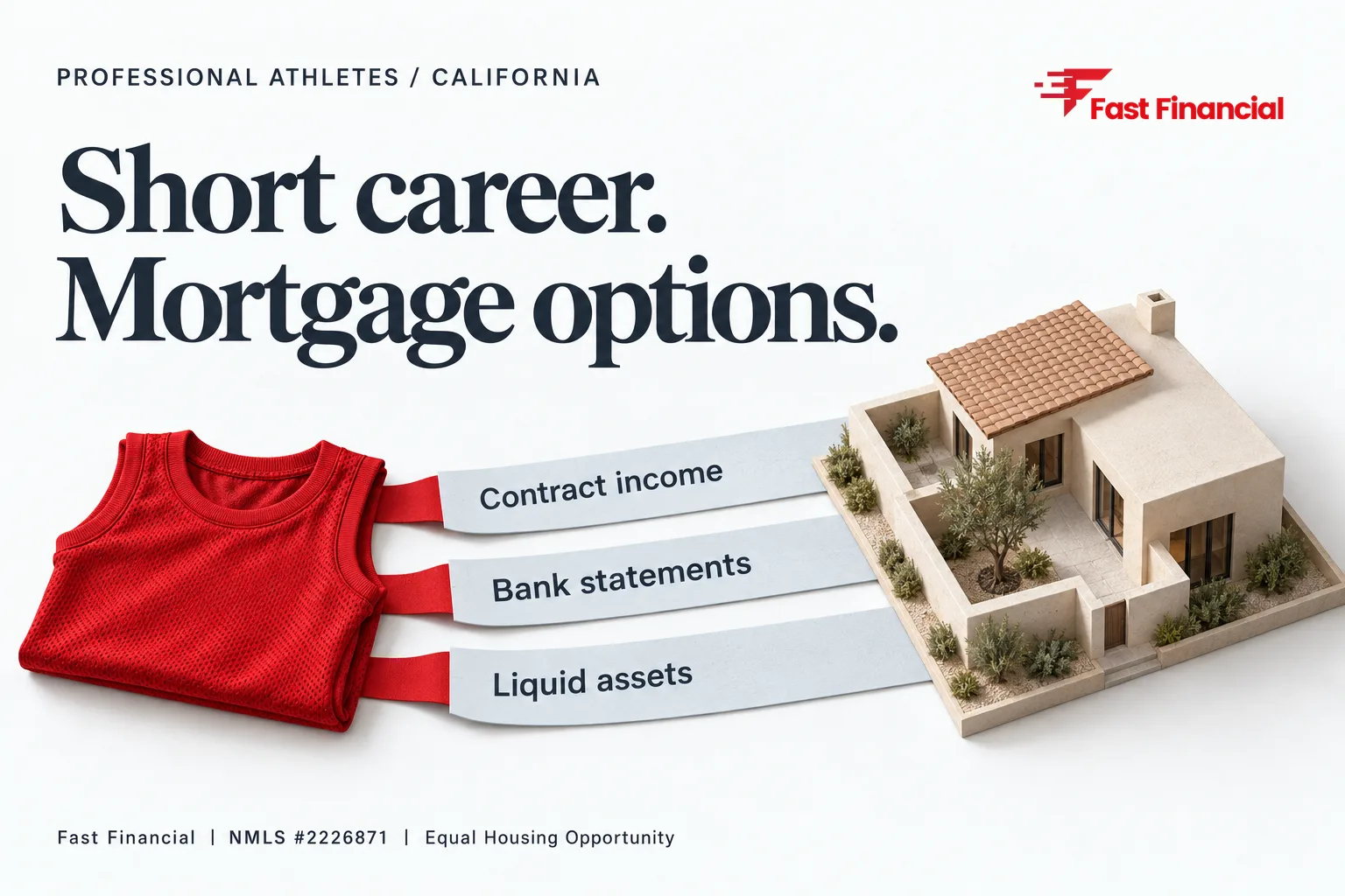 Mortgage for Professional Athletes: How Short-Career Earners Get Financed in California — cover
