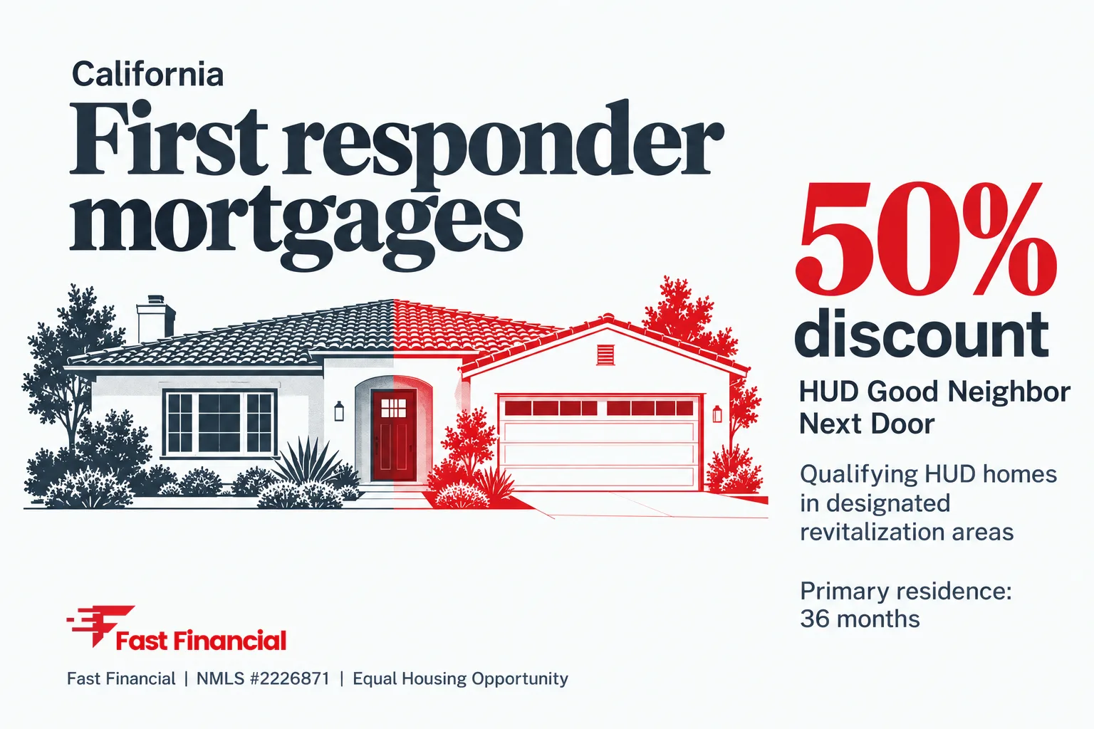 Mortgage for Police Officers, Firefighters and First Responders in California — cover