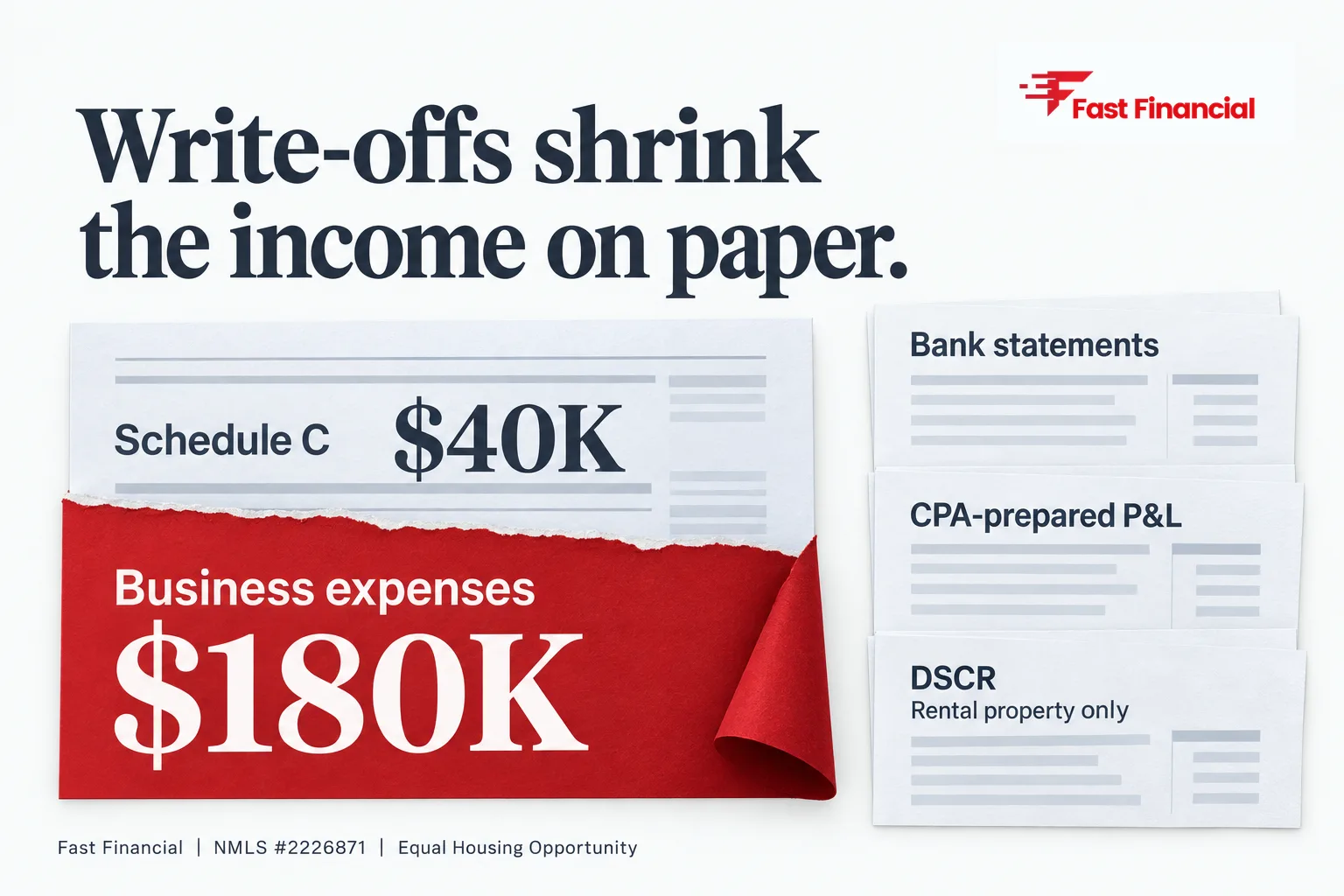 Mortgage Options for Small Business Owners Who Write Off Everything — cover