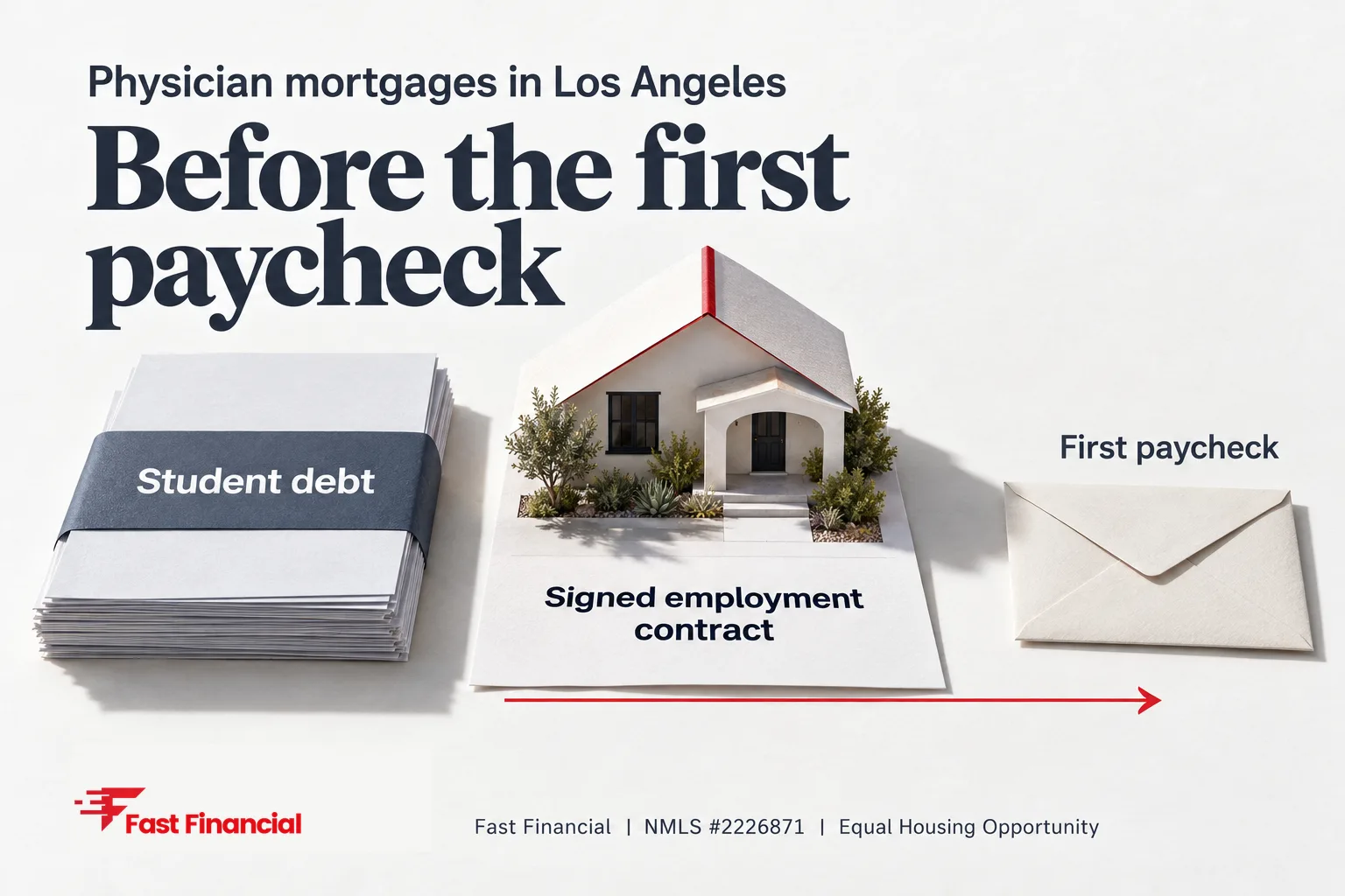 Physician Mortgage Loans in Los Angeles: How Doctors Buy With Student Debt and a New Contract — cover