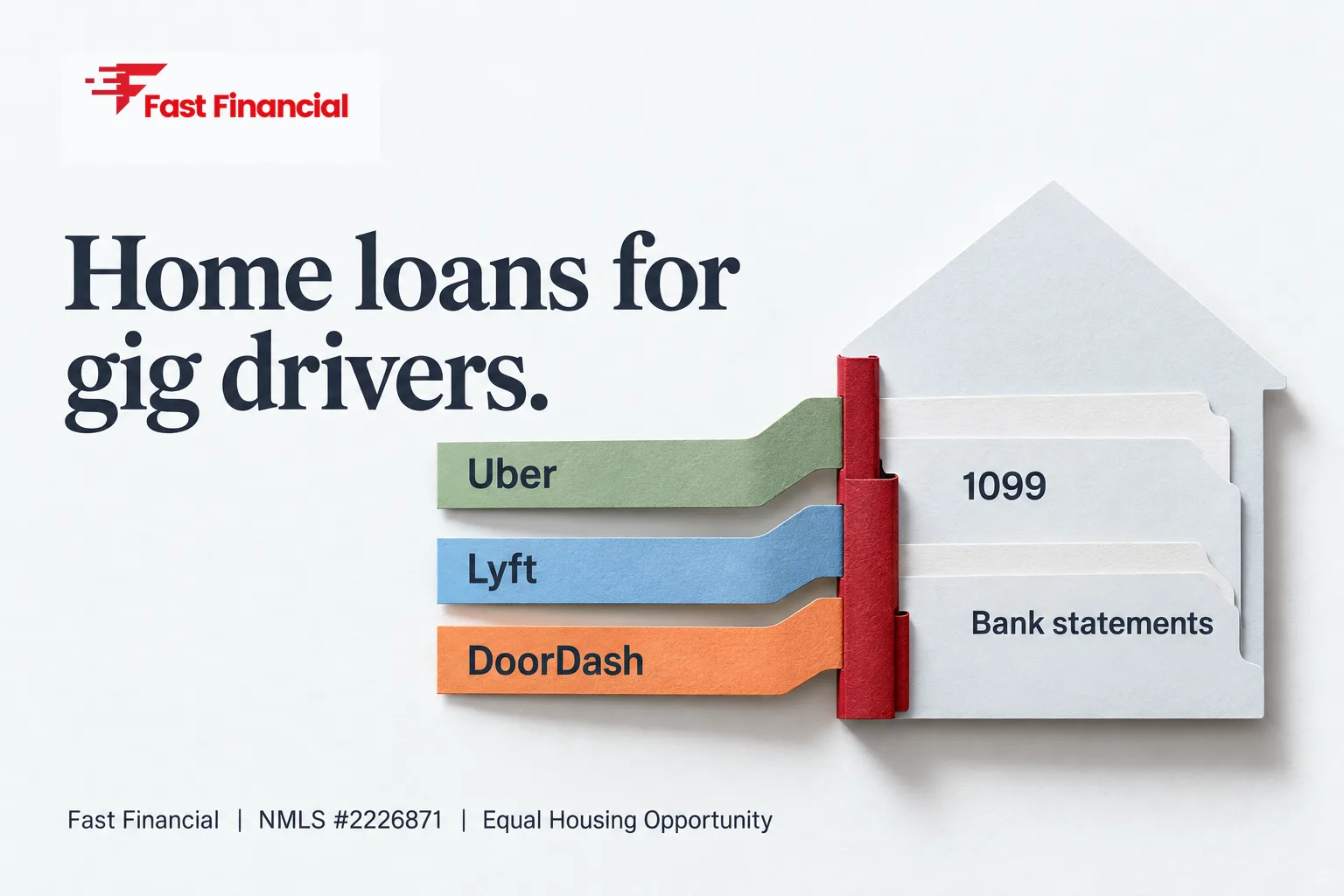 Mortgage for Uber, Lyft, and DoorDash Drivers: How Gig Income Home Loans Work — cover