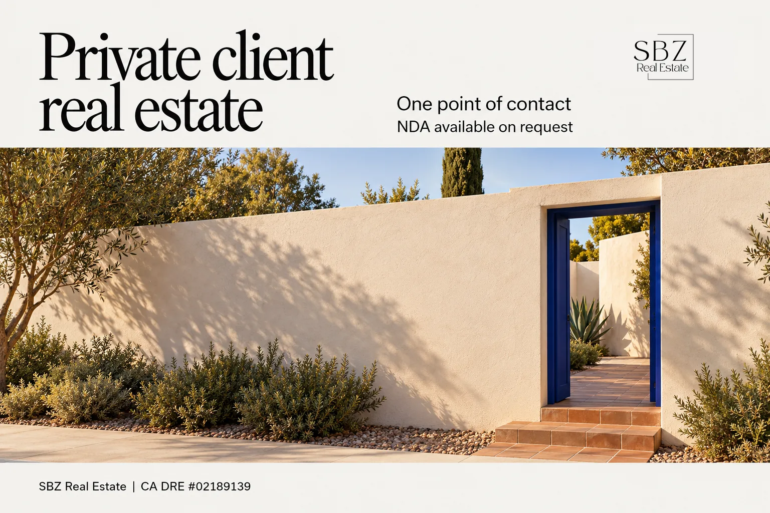 Private Client Real Estate: What NDA-Backed, One-Point-of-Contact Brokerage Means — cover