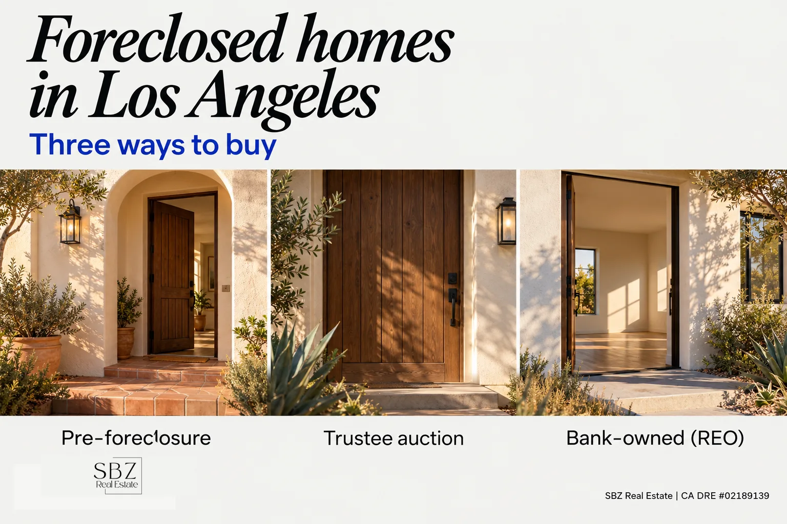 Foreclosed Homes in Los Angeles: How Buyers Actually Find and Buy Them — cover