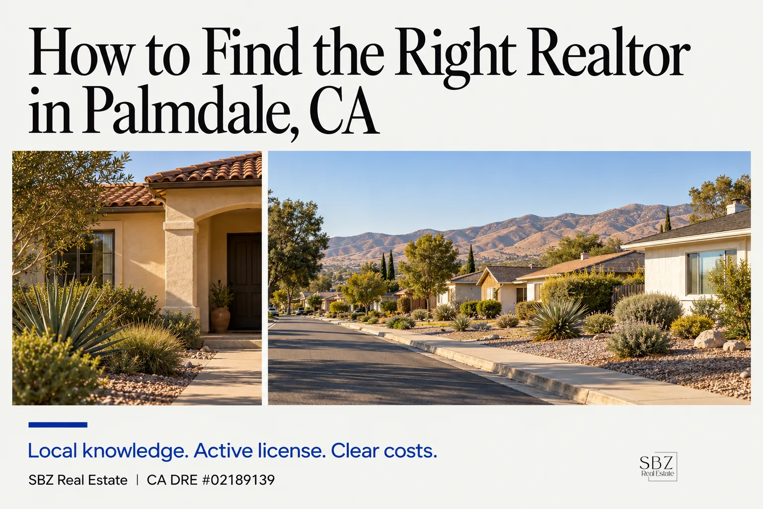 How to Find the Right Realtor in Palmdale, CA — cover