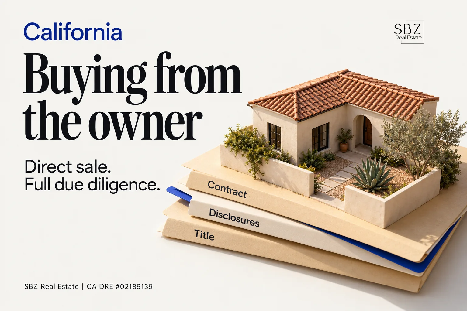 Buying a Home From the Owner in California: Steps, Risks, and Questions to Ask — cover