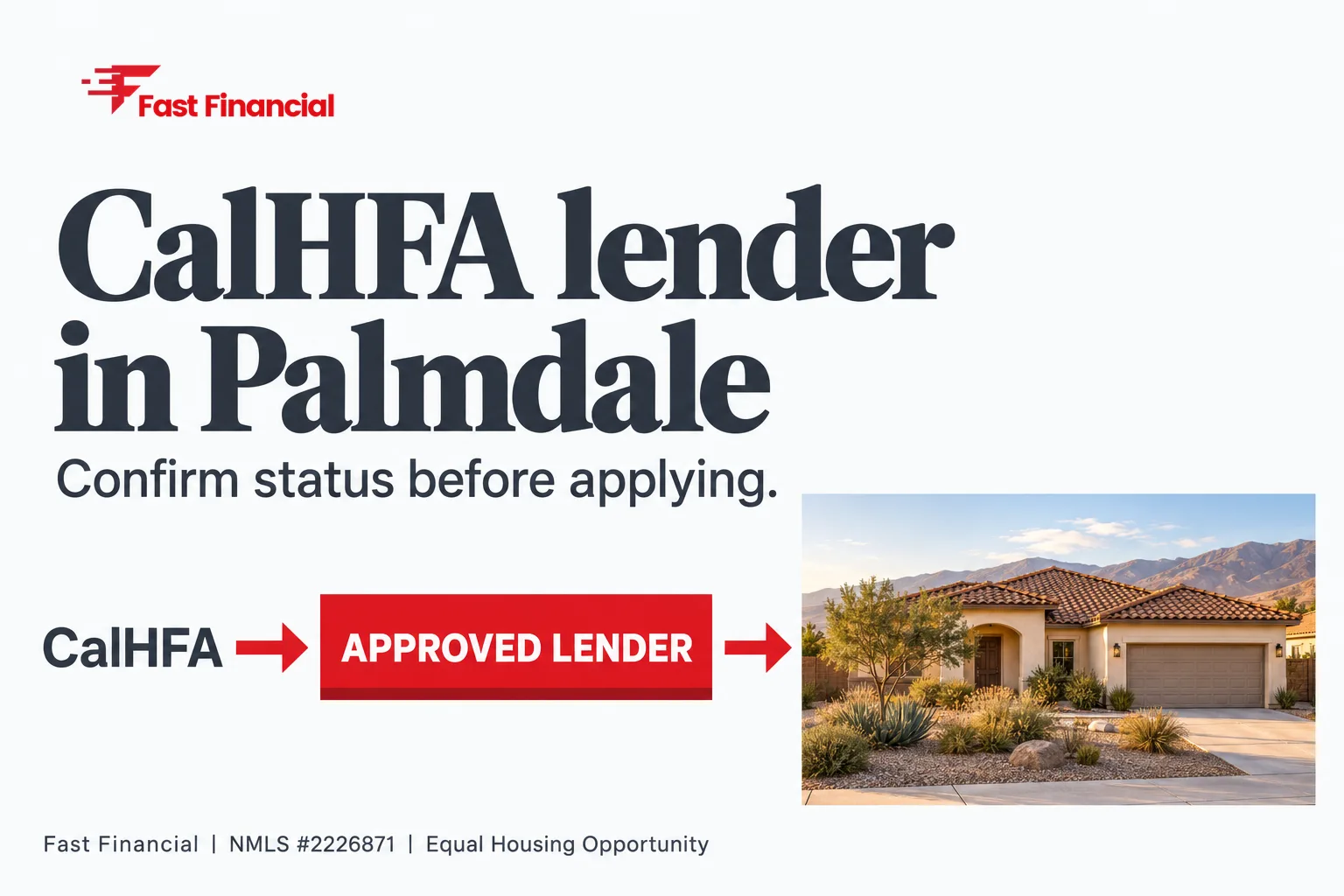 CalHFA Lender in Palmdale: How to Find One and What to Expect — cover