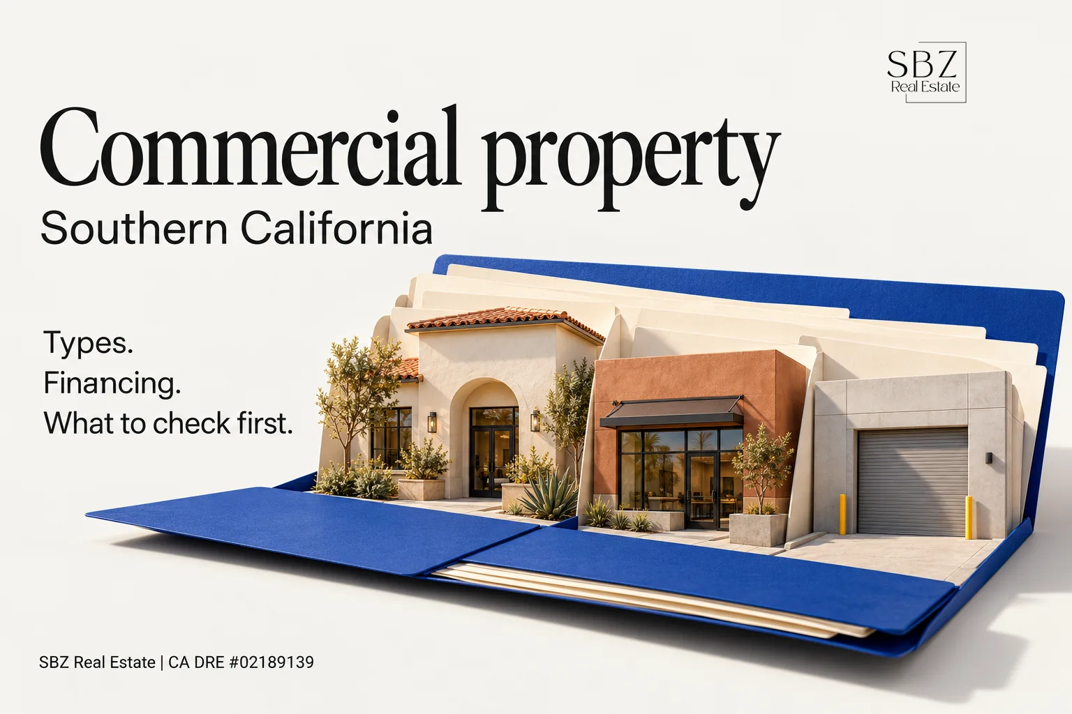 Commercial Property for Sale in Southern California: Types, Financing, and What to Check First — cover