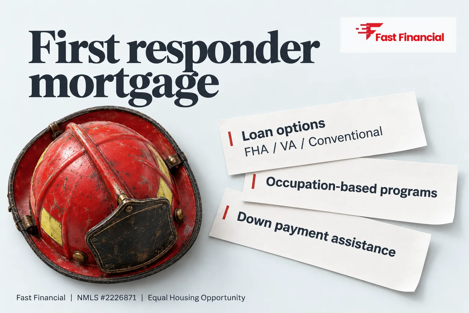 First Responder Mortgage: Programs, Loan Options, and What Lenders Look At — cover